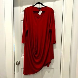 NWT Comfy USA Drop Front Tunic